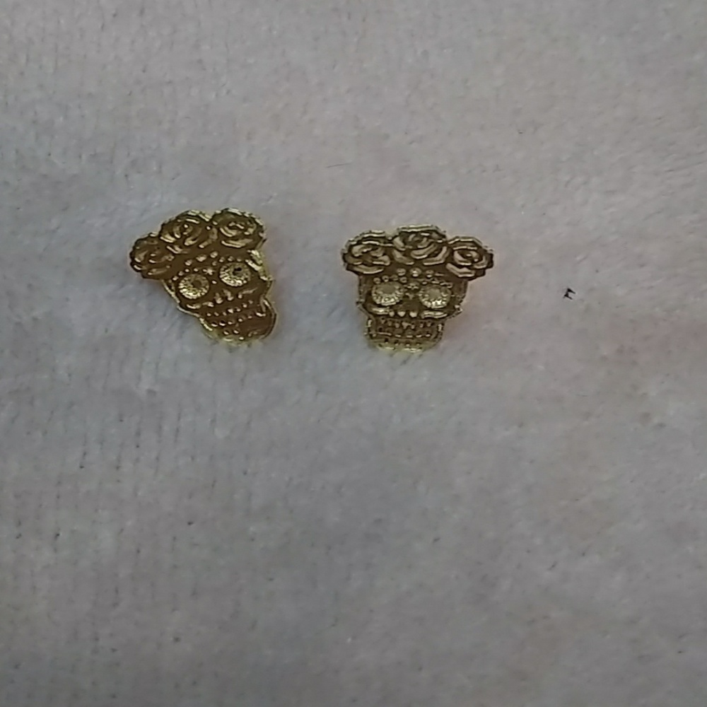 Sugar skull earrings